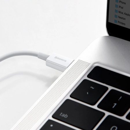 Kabel Baseus Superior Series USB-C / Lightning PD 20W 1 m - biały