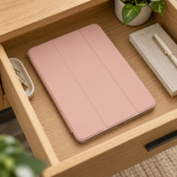 Etui Smart do Xiaomi Pad 7 / 7 PRO / Pad 8 / 8 PRO / Pad 9 z klapką i podstawką - różowe