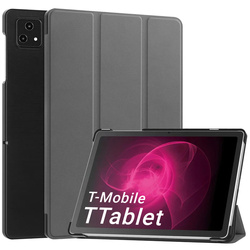 Etui Smart Case do T-Mobile T Tablet 5G 10.36, szare - ochronne z podstawką, dostęp do portów i przycisków
