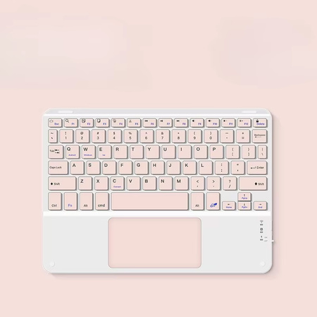 Etui i KLAWIATURA touchpad do Xiaomi Pad 7 / Pad 7 PRO 11.2 uchwyt na rysik, różowe