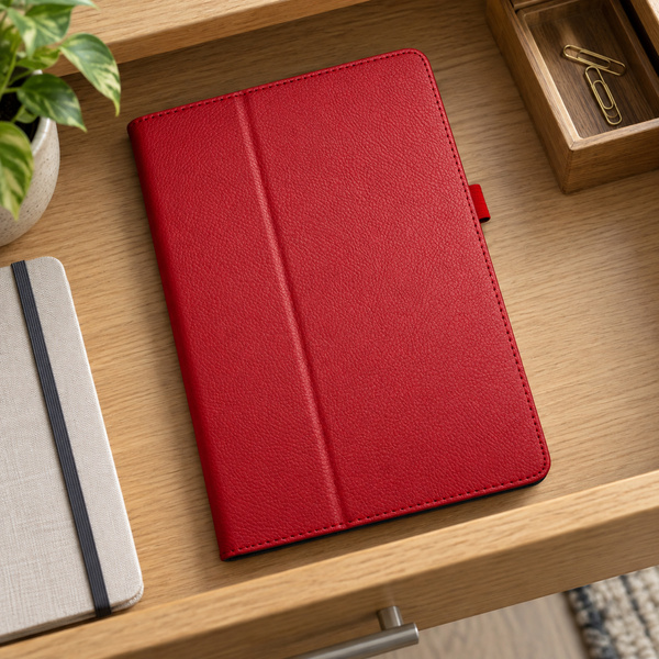 Etui do Galaxy Tab A11+ 2025 X236/X235/X230 A9+ SM-X216/X215/X210 Slim - czerwone