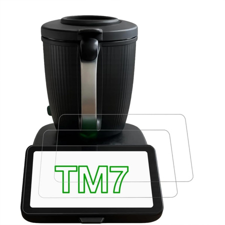 Szkło hartowane do Thermomix TM7 ochronne szybka na wyświetlacz 9H zestaw