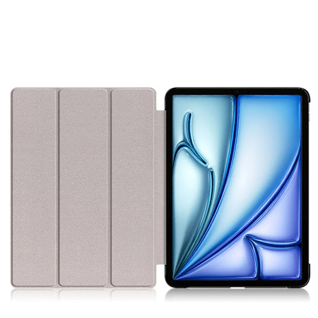 Etui Smart Case obudowa do iPad Air 13 Gen 6 2024 A2903 A2904 / Gen. 6 A2898, różowe złoto - ochronne