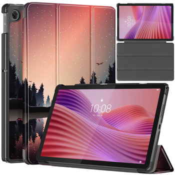 Etui Graficzne do Lenovo Tab 10.1 2025 z klapką - ochronne z podstawką