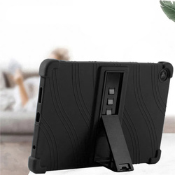 Etui Armor do T-Mobile T Tablet 2 10.1 5G 2025 pancerne, czarne - ochronne z podstawką