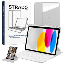 Etui klawiatura 360 iPad 11 2025/10 10.9 - Grey