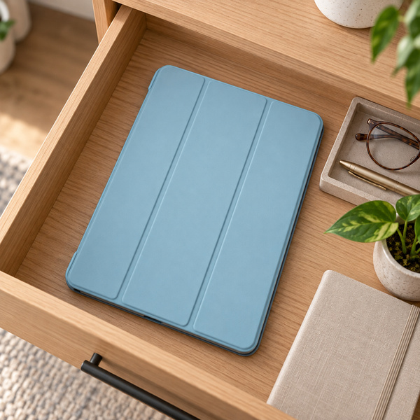 Etui Smart Case do Galaxy Tab S10 Lite 10.9/ S10 FE/ S9 FE/ S9/ S8 - niebieskie
