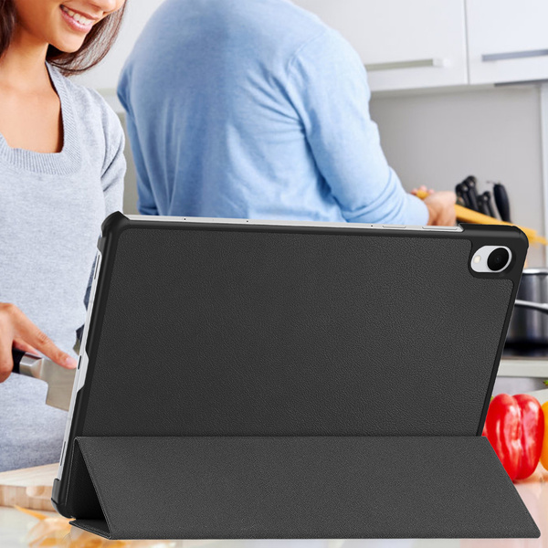 Etui Smart do Samsung Galaxy Tab S11 11 SM SMX736 z klapką, czarne - ochronne z podstawką