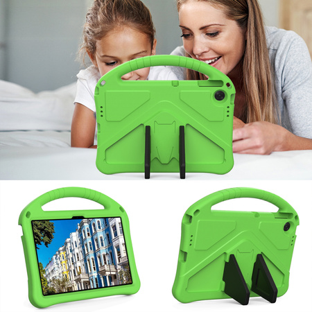Etui FunColor do Lenovo Tab 10.1 2025 TB311FU TB311XU ZAEH0040PL podstawka, zielone