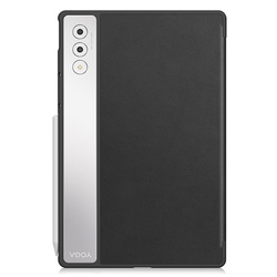 Etui Smart do Lenovo Yoga Tab Plus 12.7 2025 z klapką / Lenovo Idea Tab, czarne - ochronne z podstawką