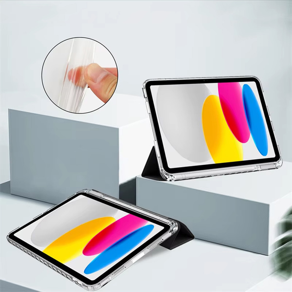 Etui Crystal do Apple iPad 10.9 10 Gen 2022 iPad 11 A16 11 Gen 2025, czarne - ochronne