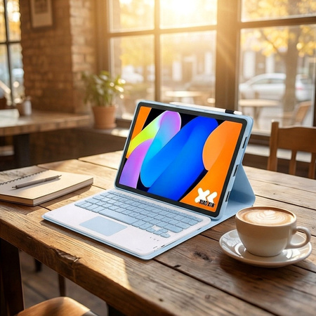 Etui i KLAWIATURA do Lenovo Idea Tab 11" ZAFR0378PL TB336FU TB336ZU 2025, niebieskie