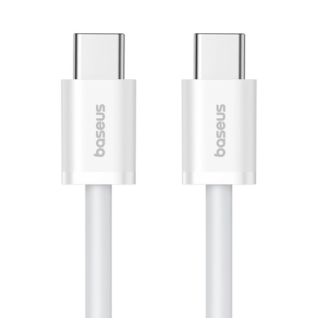 Kabel Baseus Superior Series ll USB-C - USB-C 30W 480Mb/s 1m - biały