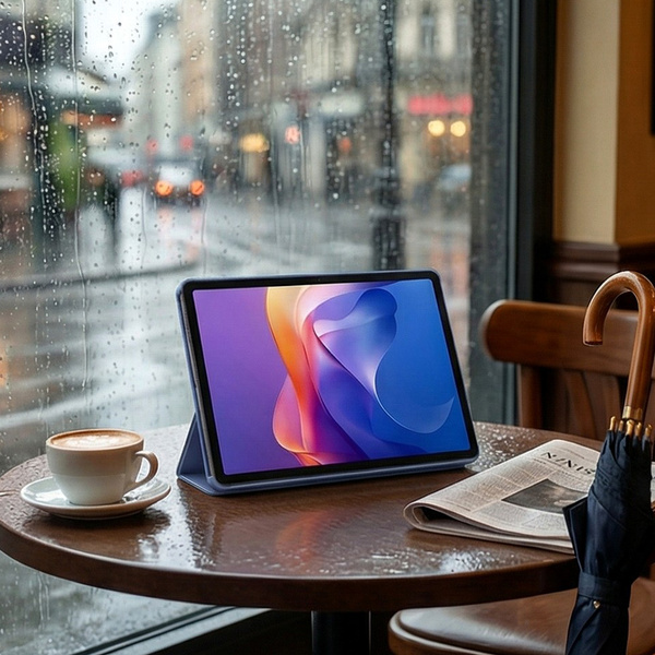 Etui Smart do Xiaomi Redmi Pad 2 11 2025 z klapką, granatowe - ochronne z podstawką