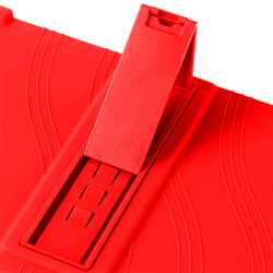 Etui Pancerne Armor Case do T-Mobile T Tablet 5G 10.36, czerwone - ochronne z podstawką