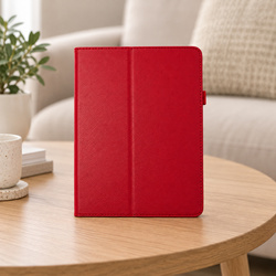 Etui do Apple iPad Air 11 M4 M3 M2 2026/ 25/ 24 gen. 8/7 z klapką - czerwone