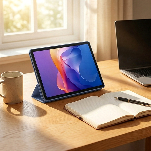 Etui Smart do Xiaomi Redmi Pad 2 11 2025 z klapką, granatowe - ochronne z podstawką