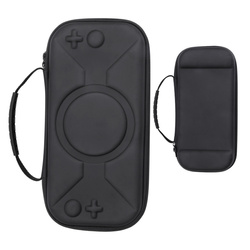 Etui Torba do Nintendo Switch 2 2025 na karty kabel wstrząsoodporna, czarne - ochronne z podstawką