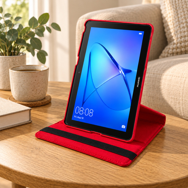 Etui z klapką do Huawei MediaPad T3 10 9.6 obrotowa podstawka ochronne