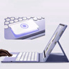 Etui z klawiaturą do Apple iPad Air 13 M2 2024 M3 2025 Gen 6 7 / iPad Air 13 Gen. 6 A2898, fioletowe - ochronne
