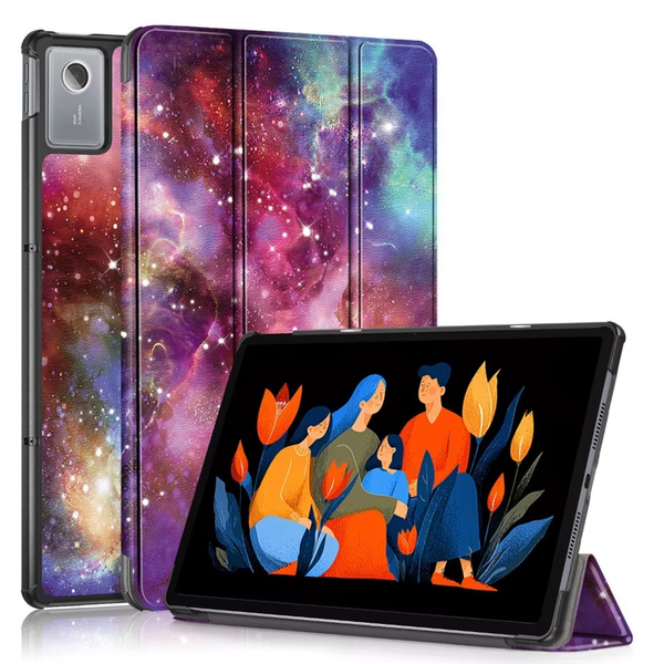 Etui do Lenovo Idea Tab Plus 12.1 2025 - ochronne z podstawką, dostęp do portów i przycisków