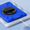 Etui Shockproof z uchwytem do Apple iPad 10.9 2022 / 11 A16 2025 / Apple iPad 10.9 / Apple iPad 11, niebieskie - ochronne