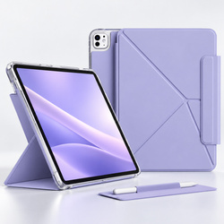 Etui Origami do Apple iPad Air 13 M4 M3 M2 2026/25/24 gen 8/7/6 - fioletowe