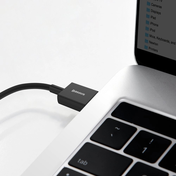 Baseus Superior kabel USB Typ C 66 W Huawei SuperCharge Scp 1 m
