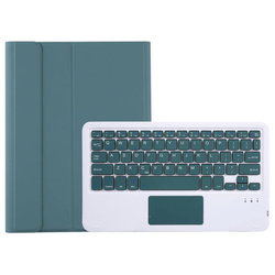 Etui z klawiaturą do Xiaomi Pad 7 / Pad 7 Pro 11.2 na rysik / Xiaomi Pad 7 Pro, zielone - ochronne z podstawką
