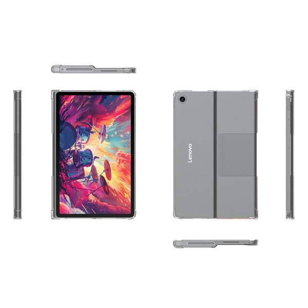 Etui do Lenovo Tab Plus 11 / 11 5 2024 - ochronne z podstawką, dostęp do portów i przycisków