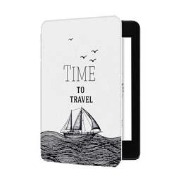 Etui Graficzne kolorowe do Kindle Paperwhite 4 Gen 10 2018 - ochronne z podstawką, dostęp do portów i przycisków