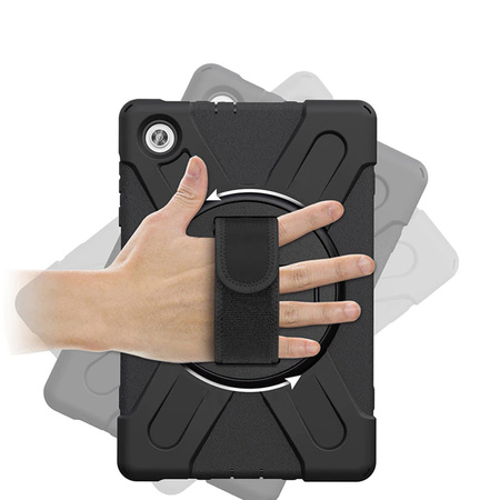 Pancerne etui z paskiem do Lenovo Tab M11 TB330FU 10.95" (Czarne)