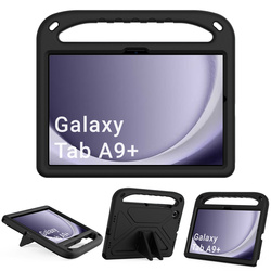 Etui FunColor z uchwytem do Galaxy Tab A9 Plus 11 X210 / X215 / X216, czarne - ochronne