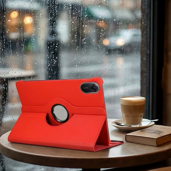 Etui obrotowe 360 do Redmi Pad 2 11 2025 - ochronne z podstawką, dostęp do portów i przycisków