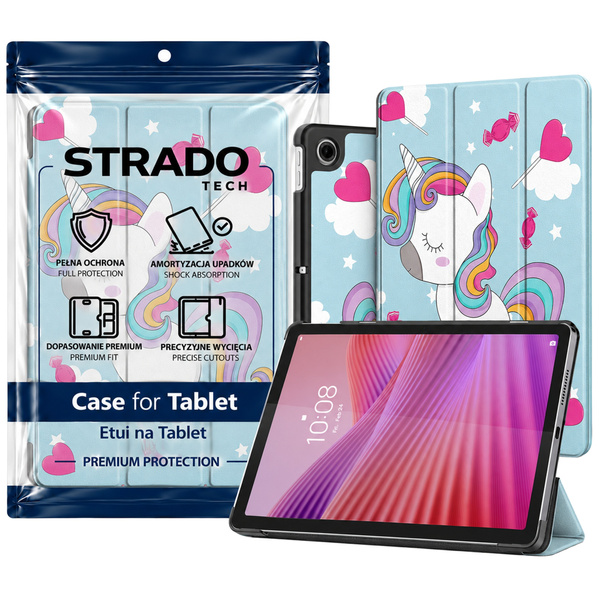 Etui Graficzne do Lenovo Tab 10.1 2025 TB311FU TB311XU ZAEH0040PL z klapką