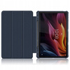 Etui z klapką Clear do Lenovo Tab K11 Plus 11.45 / Lenovo K11 Plus, granatowe - ochronne z podstawką