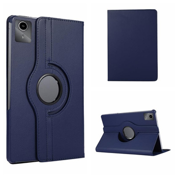 Etui Obrotowe 360 do Lenovo Idea Tab 11 2025, granatowe - ochronne z podstawką