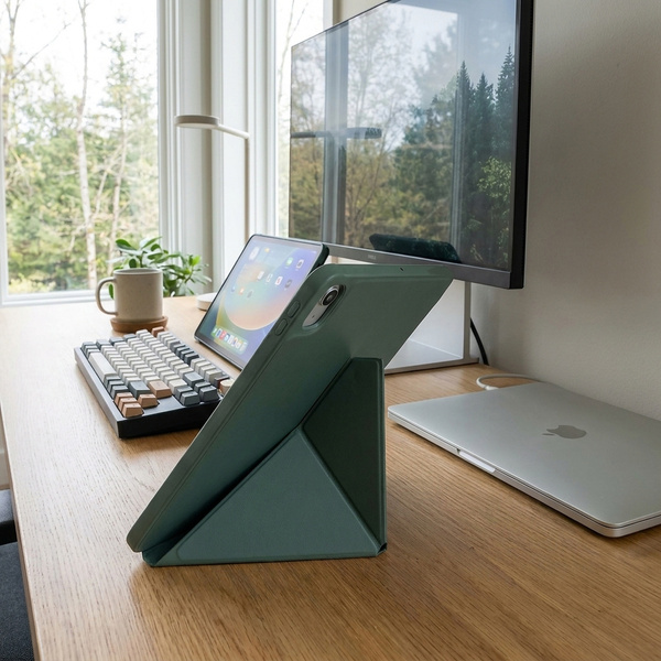 Etui Trifold Case iPad Air 11 6 GEN M2 2024 / 7 GEN M3 2025 - Green