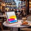 Etui Obrotowe Pencil do iPad 10.9 2022 Gen. 10 / 11 2025 A16 Gen. 11 Wake, różowe - ochronne z podstawką