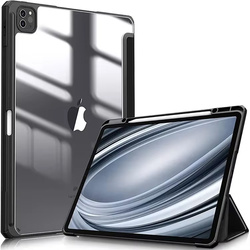 Etui Pencil do iPad Pro 11 Gen 5 M4 2024 A2836 A2837 3006 / Gen. 5 A2836, czarne - ochronne