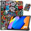 Etui Graficzne do Lenovo Idea Tab 11 z klapką - ochronne z podstawką