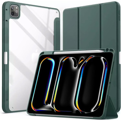 Hard Crystal Case for iPad Pro 11th Gen. 5 2024 (Green)