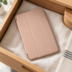 Etui Smart do Galaxy Tab A11 X135/X133 A9 SM-X115/SM-X110 z klapką - różowe