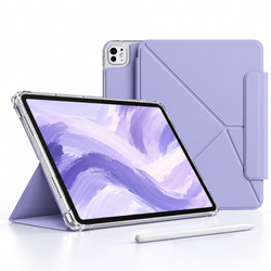 Etui Origami do Apple iPad Air 13 M4 M3 M2 2026/25/24 gen 8/7/6 - fioletowe