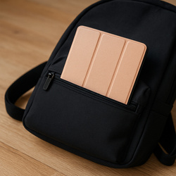 Etui Smart z klapką do Lenovo Tab K11 Plus 11.45 / Lenovo K11 Plus, różowe złoto - ochronne z podstawką