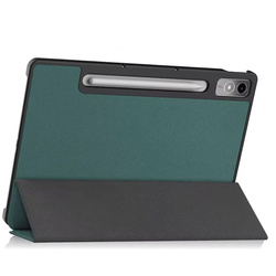 Etui Smart Case do Lenovo Tab P12 12.7 TB370 2023 / Tab P12 TB370, zielone - ochronne z podstawką