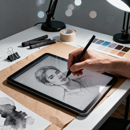 Etui z klawiaturą Bluetooth do Lenovo Tab P11 2nd Gen TB350FU TB350XU, niebieskie