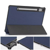 Etui Smart Case do Lenovo Tab P12 12.7 TB370 2023 / Tab P12 TB370, granatowe - ochronne z podstawką
