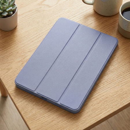 Etui Smart do iPad 10.9 2022 Gen. 10 / iPad 11 2025 A16 Gen. 11 z klapką, fioletowe - ochronne z podstawką