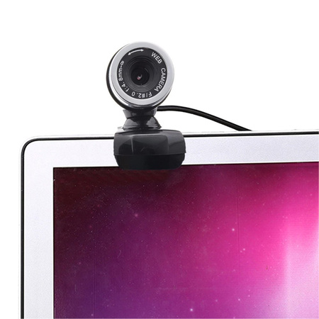 Kamera internetowa WebCam A860 czarna z mikrofonem 640x480 USB montaż clip